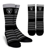 Circle Oakland Raiders Socks