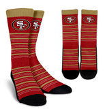 Circle San Francisco 49ers Socks