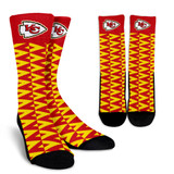 Chevron Kansas City Chiefs Socks