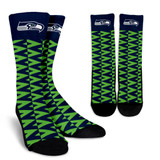 Chevron Seattle Seahawks Socks