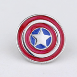 Captain America Shield Pin