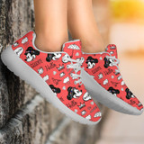 Mickey Red Sport Sneakers