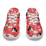 Mickey Red Sport Sneakers