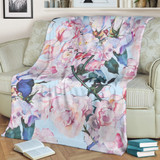 Blossom Floral Flower Pattern Print Blanket KTSR
