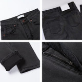 Women's High Waist Jeans Skinny Jeans Woman Plus Size Black Mom Jeans Femme Pencil Denim Pants Vaqueros Mujer Spodnie Damskie