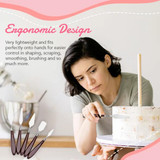 Baking & Pastry Spatulas Set (5pcs)