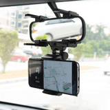 Universal Rearview Mirror Car Phone Mount