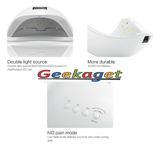 Exclusive Double Light Manicure Lamp Nail Dryer