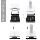 Dual Use Nail Suction Dust Collector