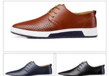 Merkmak Men Casual Shoes Leather