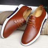 Merkmak Men Casual Shoes Leather