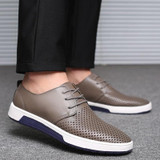 Merkmak Men Casual Shoes Leather