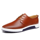 Merkmak Men Casual Shoes Leather