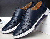 Merkmak Men Casual Shoes Leather