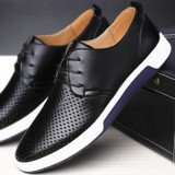 Merkmak Men Casual Shoes Leather