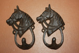 Equestrian Towel Hooks Cast Iron 5 inch Volume Priced, W-6