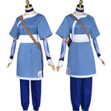 Avatar: The Last Airbender Cosplay Katara Cosplay Costume Blue Dress Full Set Outfit