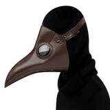 Plague Doctor Bird Mask Long Beak Halloween Party Mask Steampunk Props