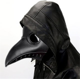 Plague Doctor Bird Mask Long Beak Halloween Party Mask Steampunk Props