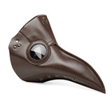 Plague Doctor Bird Mask Long Beak Halloween Party Mask Steampunk Props