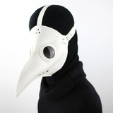Plague Doctor Bird Mask Long Beak Halloween Party Mask Steampunk Props