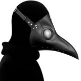 Plague Doctor Bird Mask Long Beak Halloween Party Mask Steampunk Props