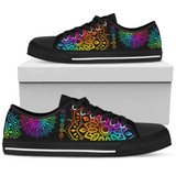 Multi Colors Mandala Hippie Boho Low Top Shoes