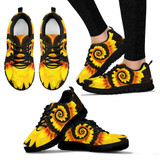 Twisted Tornado Sunflower Sneakers  Black