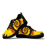 Twisted Tornado Sunflower Sneakers  Black