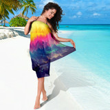 Tie Dye Cool Bikini Cover Travel Swim Sarong for women