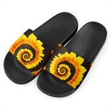 Twisted Tornado Sunflower Slide Sandals