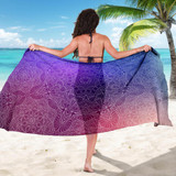 Mandala Pattern Bikini Cover Travel Swim Sarong for women