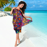 Mandala Art Bikini Cover Travel Swim Sarong for women