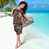 Hippie Pattern Bikini Cover Travel Swim Sarong for women