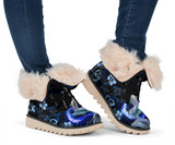 Amazing Dolphin Flower Polar Boot