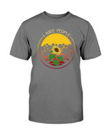 I hate people sunflower hippie  T-shirt & Hoodie