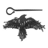 Black Raven With Hairpin