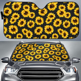 Sunflower Pattern Car Auto Sun Shades