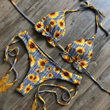 Sunflower Sexy Bikinis Swimwear Women Swimsuit