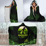 Mama Saurus Mother's Day Dinosaur Hooded Blanket