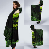 Mama Saurus Mother's Day Dinosaur Hooded Blanket