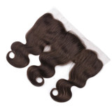 lumiere One Piece #4 Body Wave 13x4 Lace Frontal Closure Virgin Human Hair