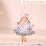 HUIRAN Christmas Spinning Candle Holder Merry Christmas Decorations for Home 2020 Christmas Ornaments Xmas Gift New Year 2021