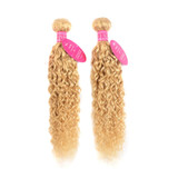 lumiere 613 Blonde Water Wave 4 Bundles human hair