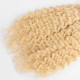 lumiere 613 Blonde Deep Wave 2 Bundles human hair with transparent lace