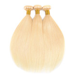 lumiere 613 Blonde Color 3 Bundles Straight Virgin Human Hair