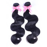 lumiere Hair 2Bundles Body Wave Virgin Human Hair Extension