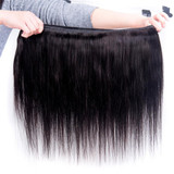lumiere Hair 2 Bundles Straight Virgin Human Hair Extension