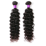 lumiere Hair 2Bundles Deep Wave Virgin Human Hair Extension