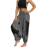 Casual Harem Boho Loose Hippy High Waist Jumpsuit Pants Casual Harem Boho Loose Hippy High Waist Jumpsuit Pants